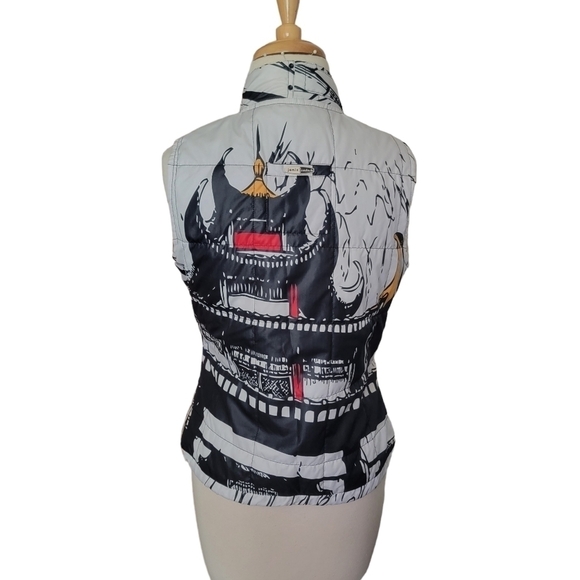 Jamie Sadok full zip Asian inspired golf vest size xs - Picture 1 of 12